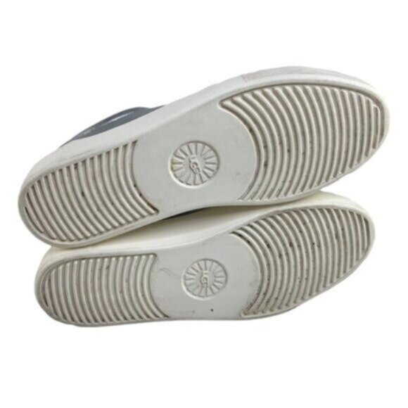 New UGG Zilo Metallic Casual Fashion Sneaker, Color: Silver  Ugg Zilo Silver Metallic Lace Up Low Cut Sneakers